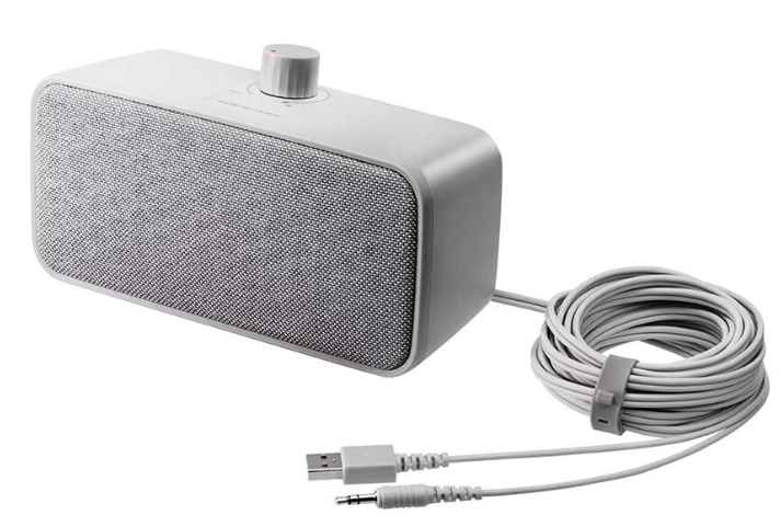 白 有線手元スピーカー